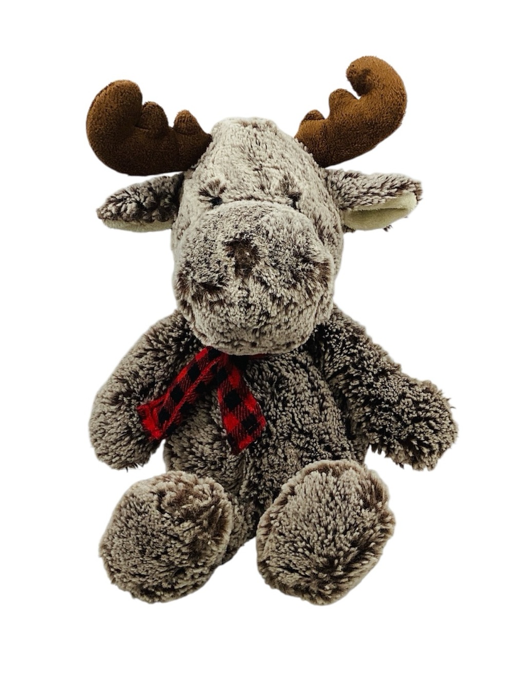 🐷 Aurora Pico River Moose Plush Moose Plaid Scarf